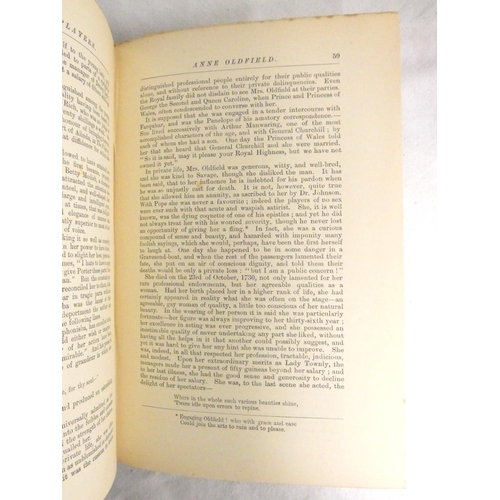 265 - GODDARD ARTHUR.  Players of the Period ... Monographs of the Leading English Actors of the Day.... 