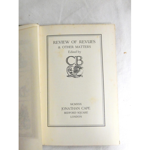 267 - BROWN JOHN MASON.  Letters from Greenroom Ghosts. Orig. green cloth with title labels. New York... 