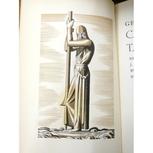 282 - KENT ROCKWELL (Illus).  Geoffrey Chaucer Canterbury Tales. Stylish col. plates & other... 