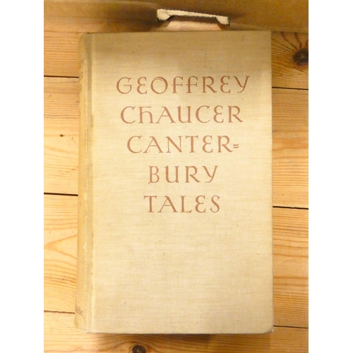 282 - KENT ROCKWELL (Illus).  Geoffrey Chaucer Canterbury Tales. Stylish col. plates & other... 