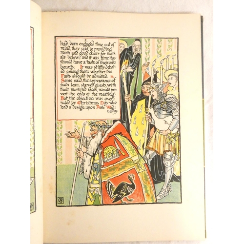 284 - CRANE WALTER (Illus).  A Masque of Days from the Last Essays of Elia. Col. illus. & de... 