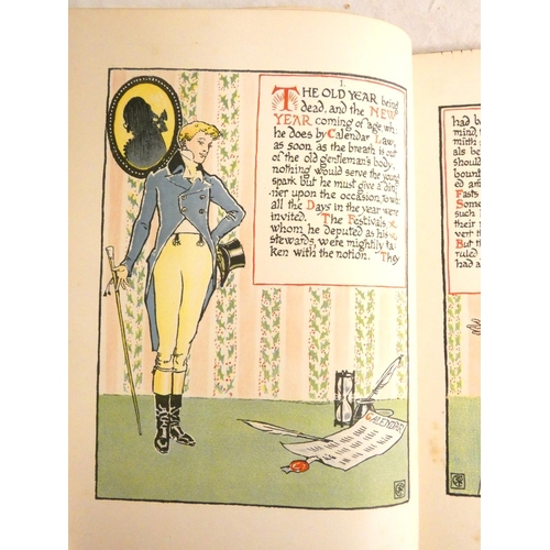 284 - CRANE WALTER (Illus).  A Masque of Days from the Last Essays of Elia. Col. illus. & de... 