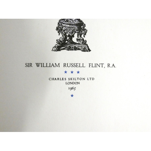 285 - RUSSELL FLINT SIR WILLIAM.  Shadows In Arcady. Ltd. ed. 199/500. Decs., calligraphic facsi... 