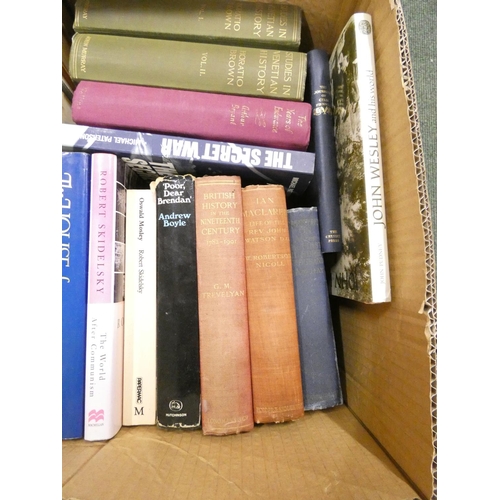 286 - Travel & Biography.  A large carton of various vols.