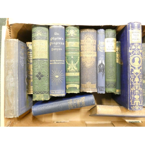 289 - Victorian Cloth Bindings & others.  A carton of various vols.