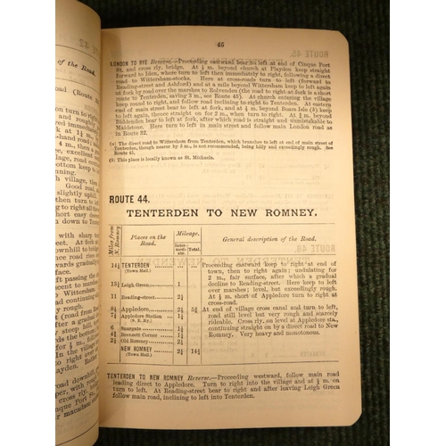 291 - CYCLISTS' TOURING CLUB.  13 British, Irish & Continental road books. Each in orig. gre... 