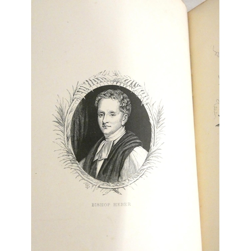 297 - HEBER BISHOP R.  Hymns Written & Adapted to the Weekly Church Service. Orig. brds., backstr... 