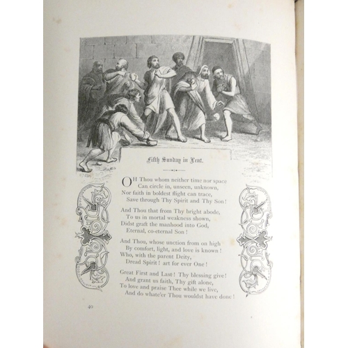 297 - HEBER BISHOP R.  Hymns Written & Adapted to the Weekly Church Service. Orig. brds., backstr... 