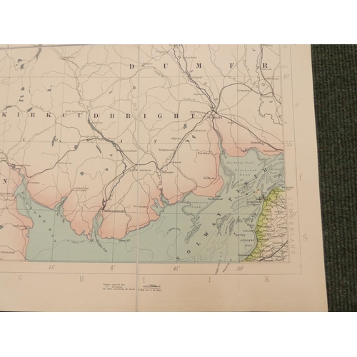 298 - FULLERTON & CO.  The Imperial Map of England & Wales. Sectional maps, 4 miles:1 in... 