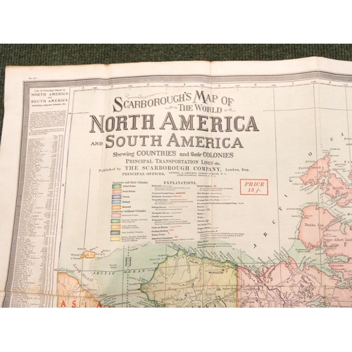 298 - FULLERTON & CO.  The Imperial Map of England & Wales. Sectional maps, 4 miles:1 in... 