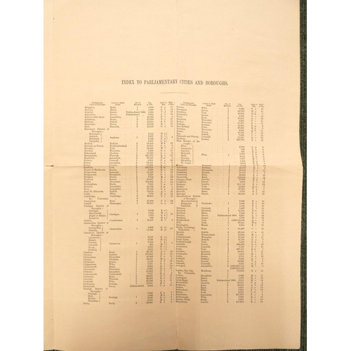 298 - FULLERTON & CO.  The Imperial Map of England & Wales. Sectional maps, 4 miles:1 in... 