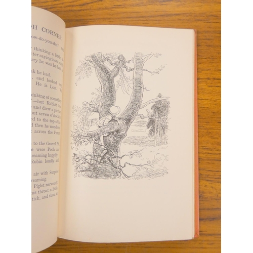 58 - MILNE A. A.  Winnie the Pooh, 1st ed. in worn orig. green cloth, 1926; The House at Pooh Corner, 1st... 