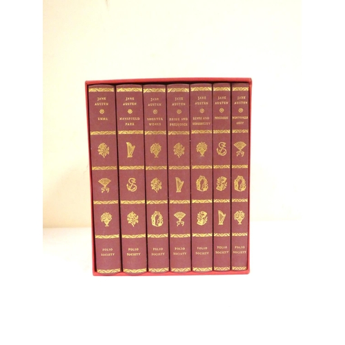 61 - FOLIO SOCIETY. The Works of Jane Austen. 6 vols. in slip case.