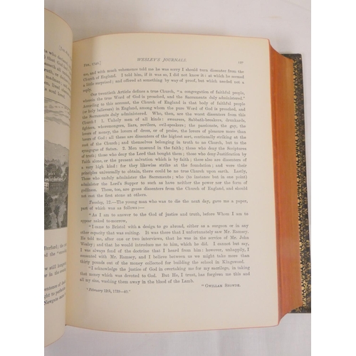 64 - WESLEY REV. JOHN.  Wesley His Own Biographer, Selections from the Journals. Eng. port. frontis &... 