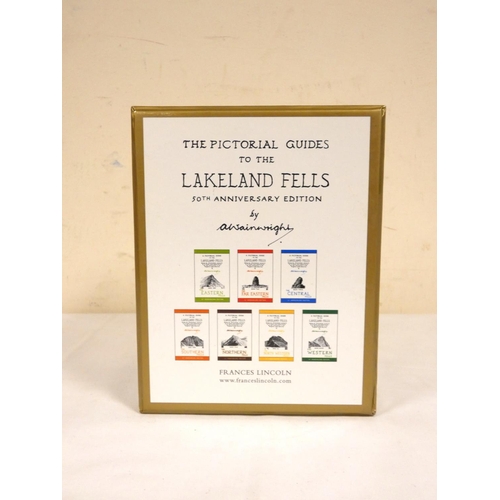 65 - WAINWRIGHT A.  50th Anniversary Edition of The Pictorial Guides to the Lakeland Fells. As new cond.... 