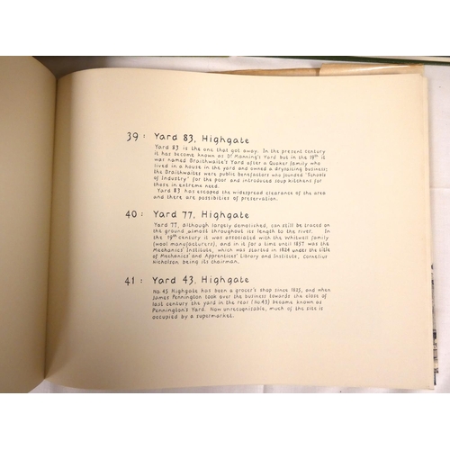 68 - WAINWRIGHT A.  Kendal in the Nineteenth Century. Oblong quarto. 1st ed. in d.w.; also 4 other Wainwr... 