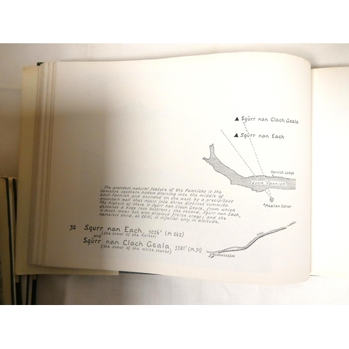 70 - WAINWRIGHT A.  Scottish Mountain Drawings. The set of 6 vols. Oblong 1st eds. in d.w's.... 