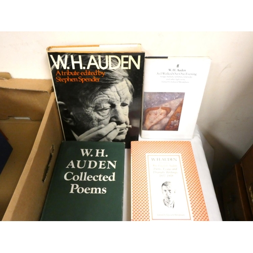 93 - AUDEN W. A.  17 vols. by or re. Auden.