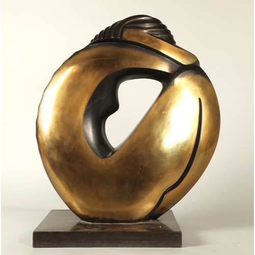 221 - Illona Morrice (Danish b.1954) ARR'The Circle of Life'bronze sculpture73cm high, 61cm wideBase 43cm ... 