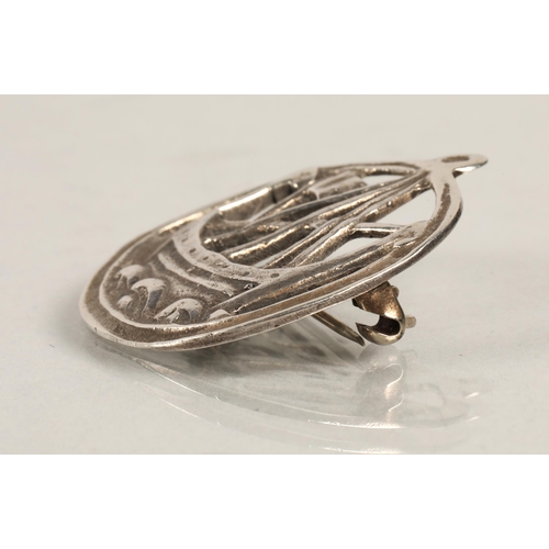 101 - Alexander Ritchie Silver Viking ship pendant/brooch stamped Cook, Holland & co Birmingham 1932.