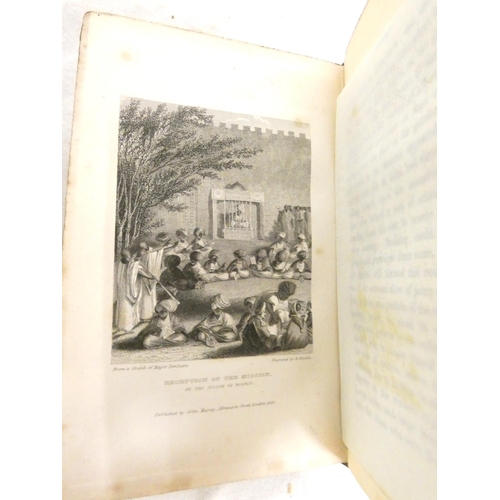 101A - DENHAM, CLAPPERTON & OUDNEY.  Travels and Discoveries in Northern and Central Africa. 4 vols. Fl... 