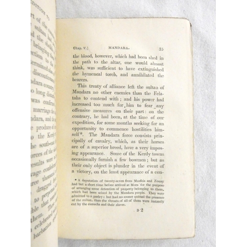 101A - DENHAM, CLAPPERTON & OUDNEY.  Travels and Discoveries in Northern and Central Africa. 4 vols. Fl... 