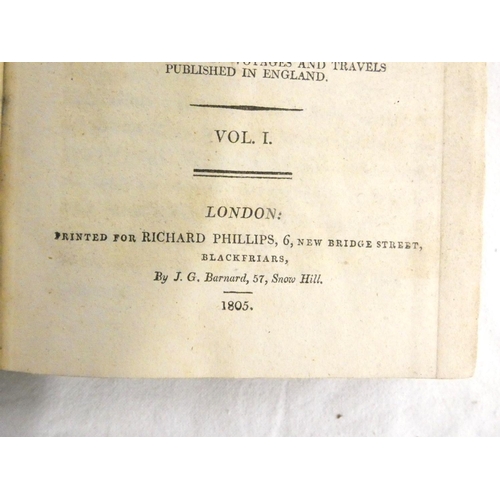 101D - PHILLLIPS RICHARD (Pubs).  A Collection of Modern & Contemporary Voyages & Travels. Vol.1 on... 