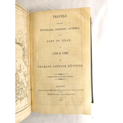 101D - PHILLLIPS RICHARD (Pubs).  A Collection of Modern & Contemporary Voyages & Travels. Vol.1 on... 