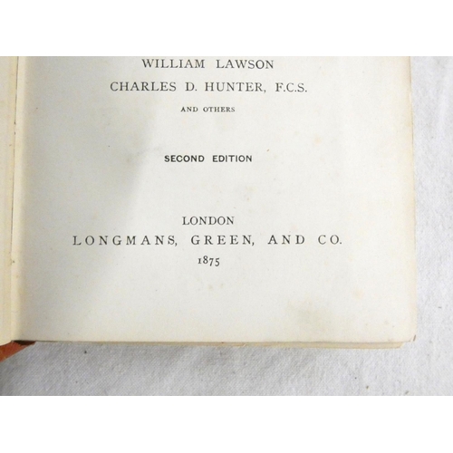 183 - LAWSON W. & HUNTER C. D.  Ten years of Gentleman farming at Blennerhasset. Plans. Worn cloth. 2n... 