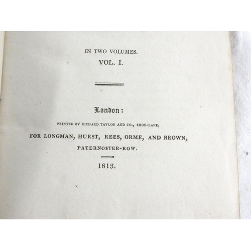 301 - CLARKSON THOMAS.  Memoirs of the Private and Public Life of William Penn. 2 vols. Half tit... 