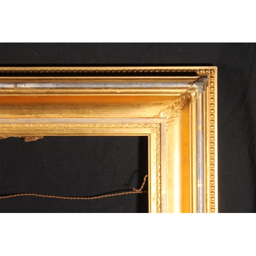 550 - Gilt frame, interior size 55cm x 80cm, frame 75cm x 100cm.