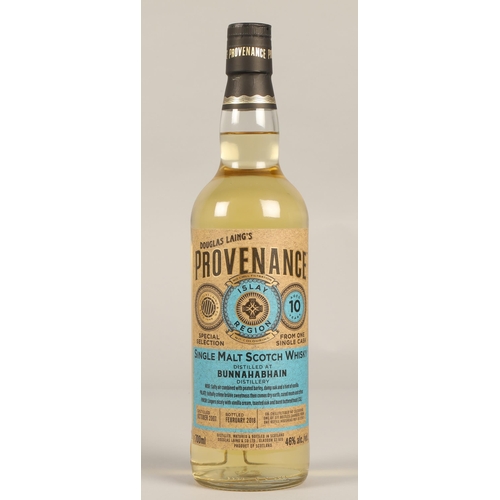 267 - Douglas Laing's Provenance Islay Region single cask 10 years old single malt scotch whisky, Distille... 