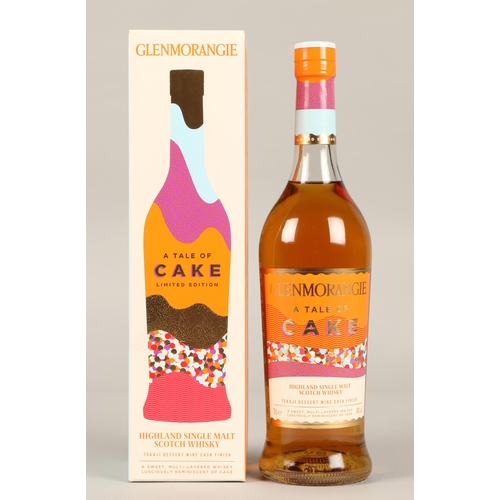 270 - Glenmorangie A Tale of Cake, Tokaji Dessert Wine Cask Finish highland single malt scotch whisky, 70c... 