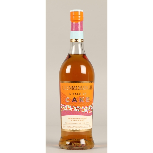 270 - Glenmorangie A Tale of Cake, Tokaji Dessert Wine Cask Finish highland single malt scotch whisky, 70c... 