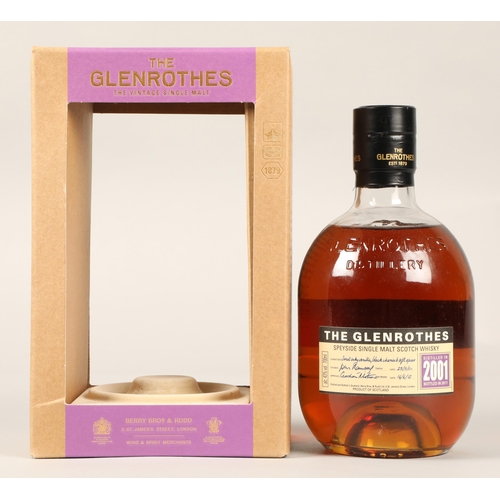 283 - Glenrothes 2001 Speyside single malt scotch whisky, Distilled in 2001, Bottled in 2017, 700ml, 40% v... 