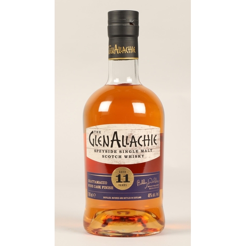 299 - The GlenAllachie Wine Series Grattamacco Wine Cask Finish Limited Edition 11 years old Speyside sing... 