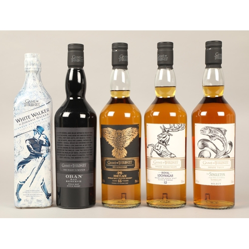 309 - Set of Ten Bottles of Game of Thrones Limited Edition highland single malt scotch whisky, Comprising... 