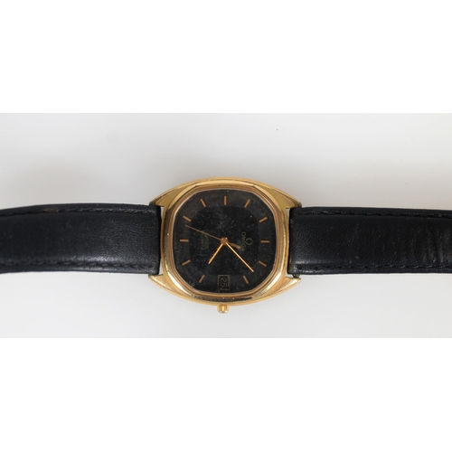 655 - Omega De Ville Quartz wristwatch (missing back)