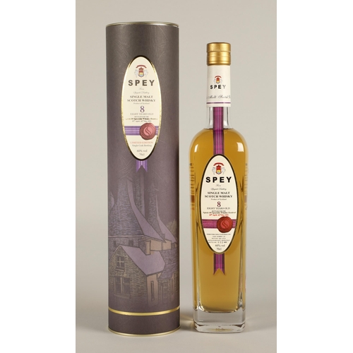 237 - Spey 8 years old limited edition single cask single malt scotch whisky, Bottled for the Spirit of Sp... 