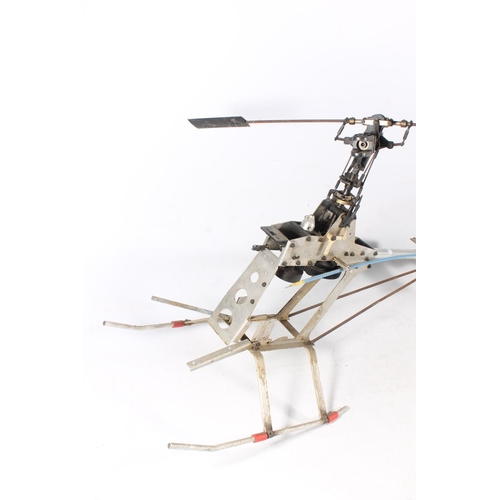 304 - Carcass of a radio controlled helicopter.