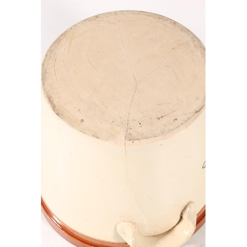 9 - Stoneware butter churn printed with Maple Dairy Company Limited.