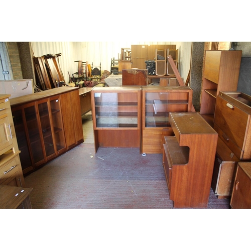 740 - McIntosh of Kirkcaldy, and other, retro side units, display units, sectional furniture, etc.