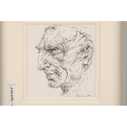 495 - Peter Howson (Scottish b 1958)Crail and St AndrewsOne framed pair of images, both signed print multi... 