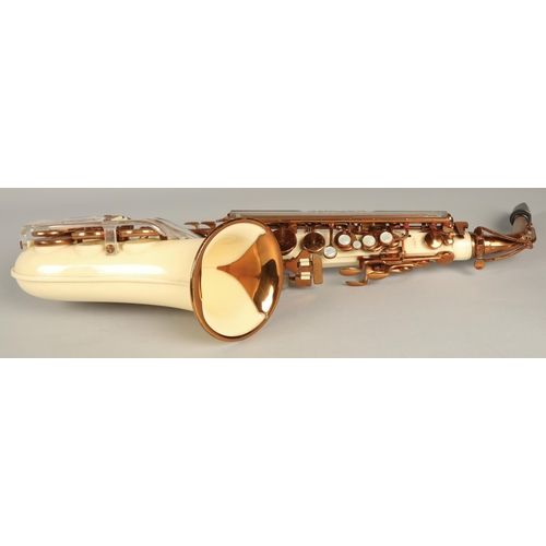 209 - Grafton acrylic alto saxophone, inscribed on the plastic guard John E Dallas & Sons Ltd, Sole Di... 