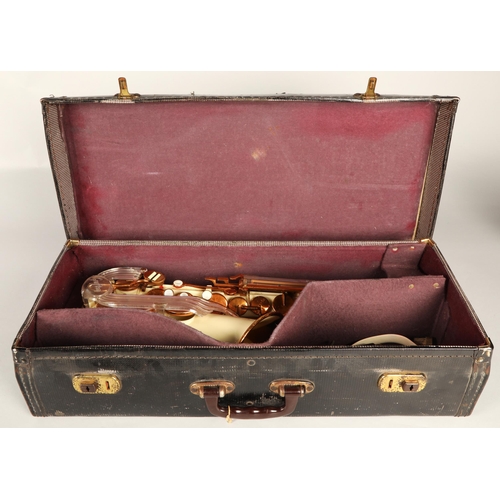 209 - Grafton acrylic alto saxophone, inscribed on the plastic guard John E Dallas & Sons Ltd, Sole Di... 