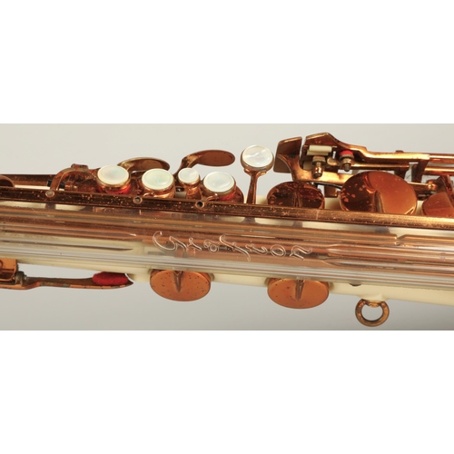 209 - Grafton acrylic alto saxophone, inscribed on the plastic guard John E Dallas & Sons Ltd, Sole Di... 