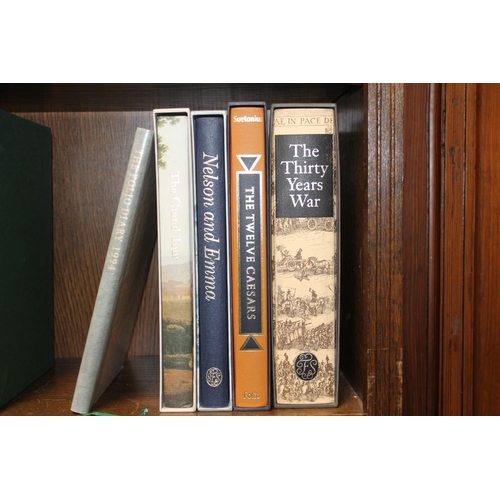 125 - Five Folio Society books including the Thirty Years War, etc.