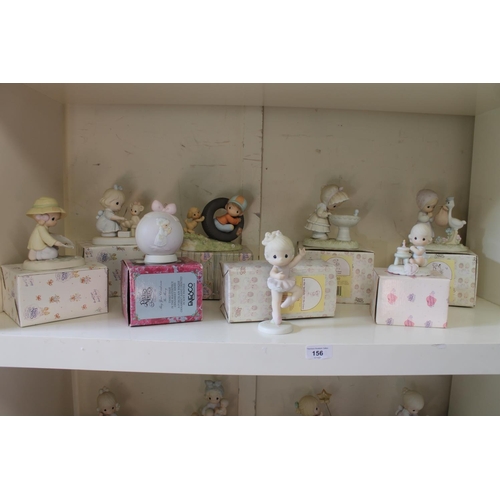 156 - Collection of Enesco Precious Moments figures.