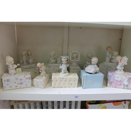 158 - Collection of Enesco Precious Moments figures.