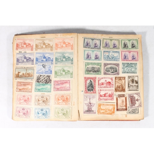 218 - Stamp collection held in one 'Improved Postage Stamp Album', mostly 20th century used, fairly well f... 